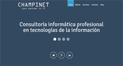Desktop Screenshot of champinet.com